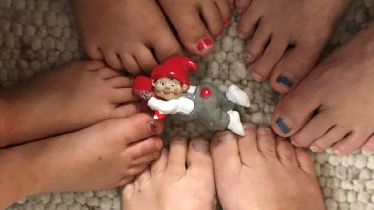 Fussmassage 8-10 Jahre